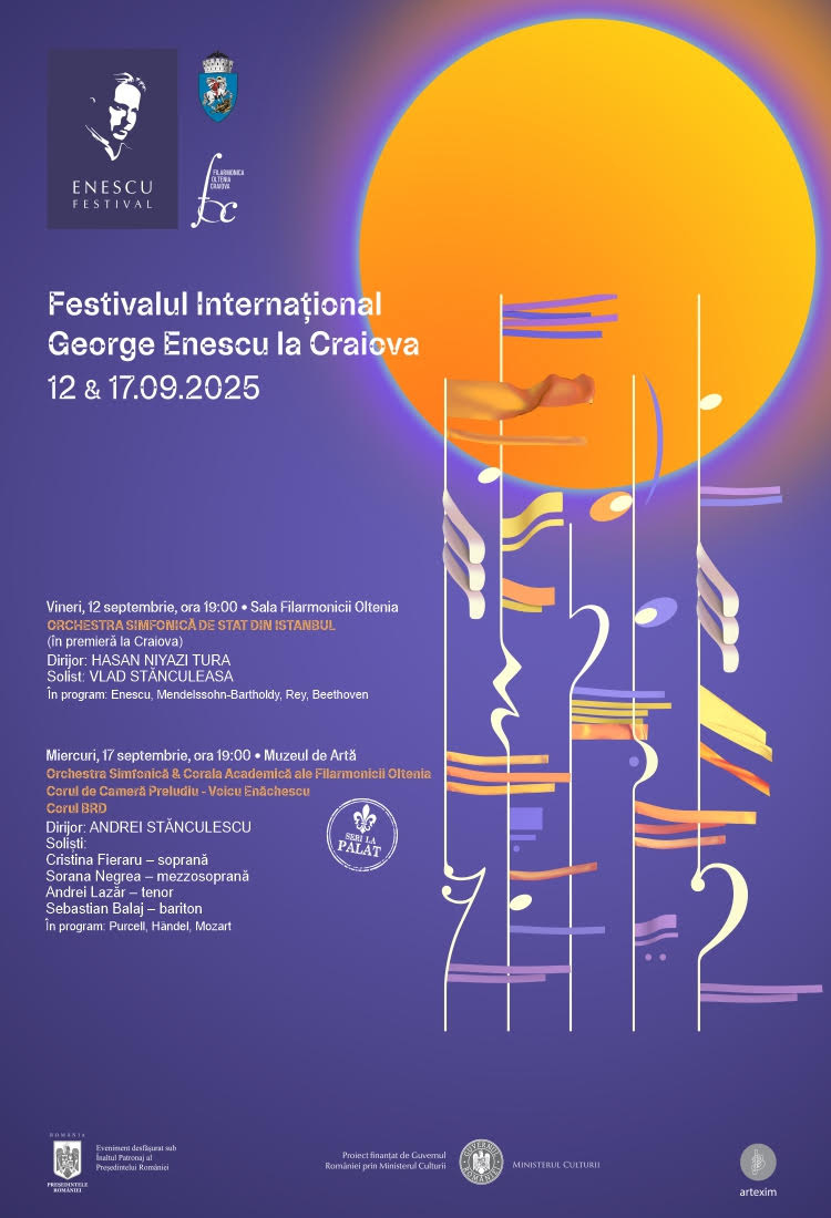 La Festivalul George Enescu din acest an, Corul de cameră Preludiu – Voicu Enăchescu va avea trei importante apariţii