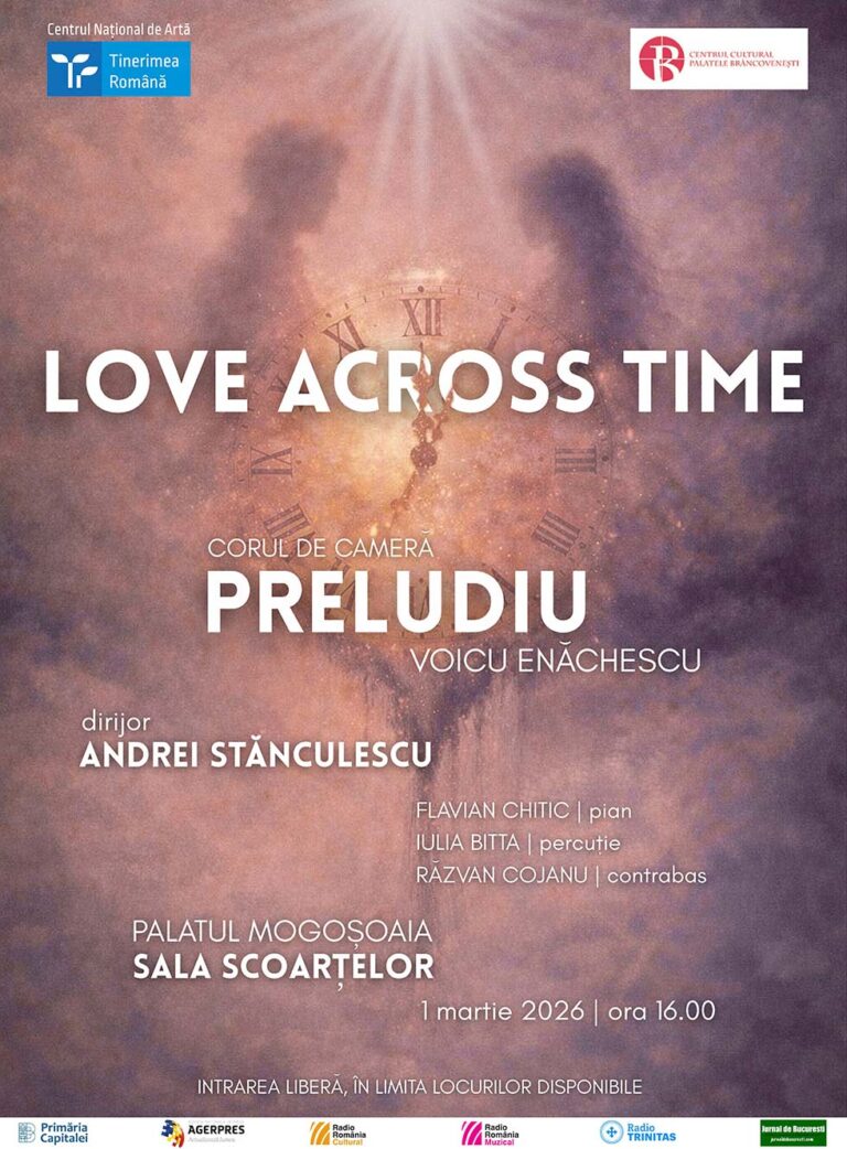 CORUL DE CAMERĂ “PRELUDIU” – VOICU ENĂCHESCU ÎN CONCERT LA PALATUL MOGOȘOAIA