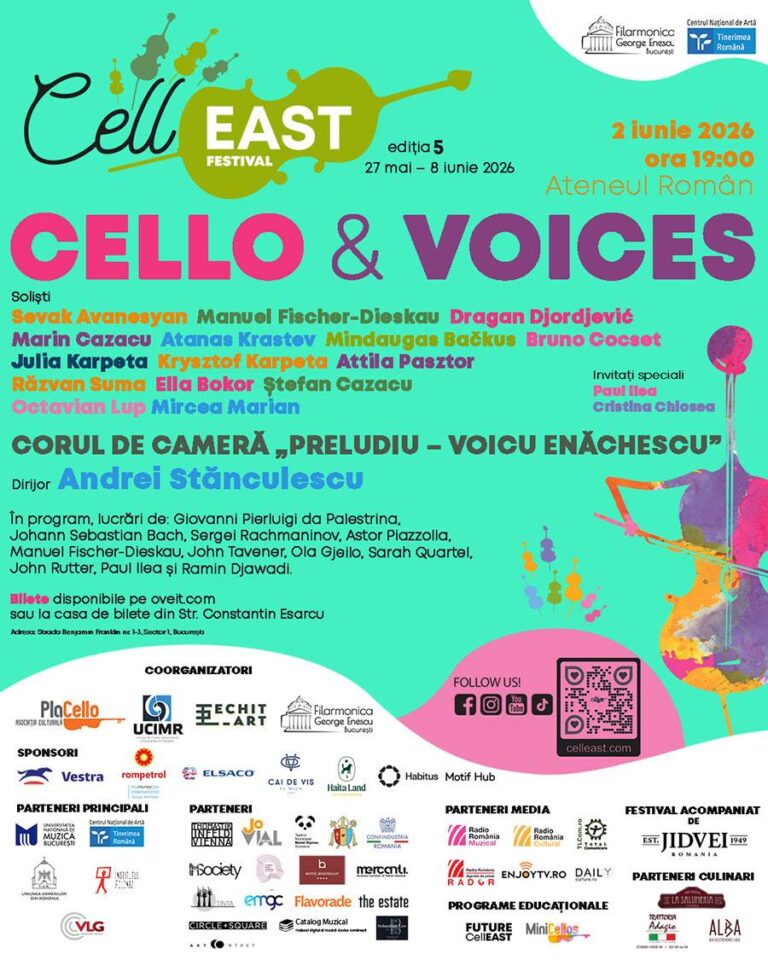 Cello and Voices – CellEAST International Competition 2nd edition