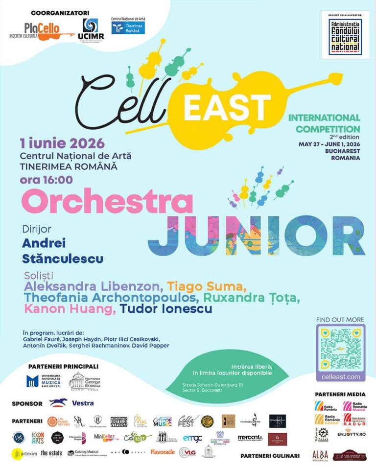 ORCHESTRA JUNIOR – CellEAST International Competition 2nd edition