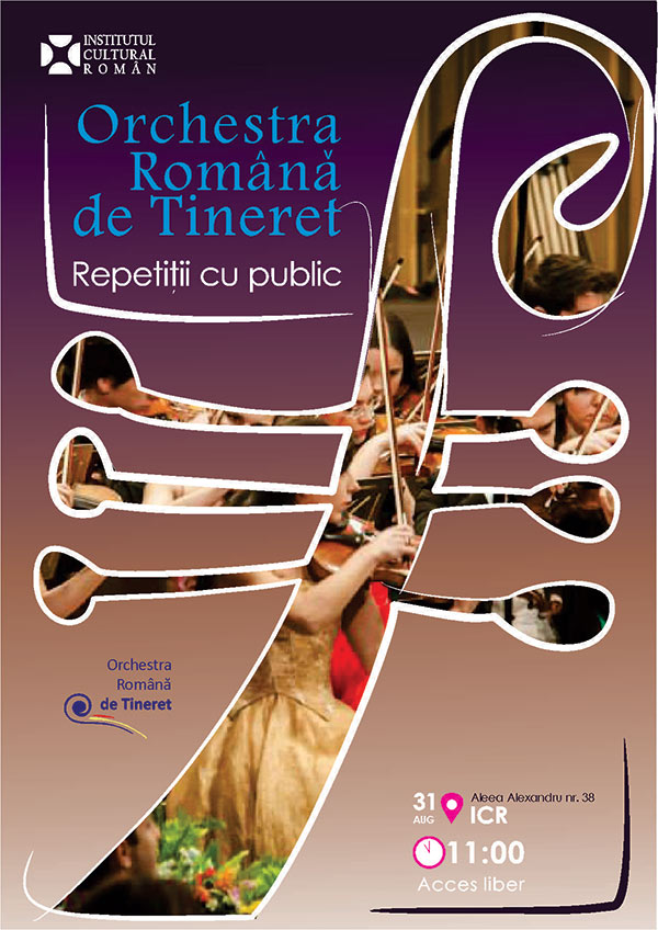 Orchestra Romana de Tineret incepe repetitiile in sala mare de la ICR